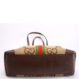Gucci 631685 Jumbo GG Ophidia Tote Brown Bag