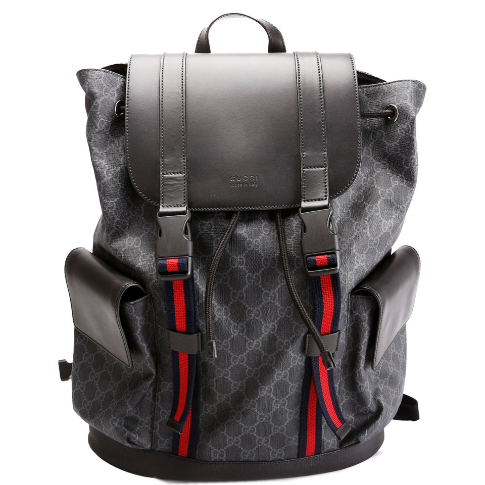 Gucci 495563 GG Supreme Backpack Bag
