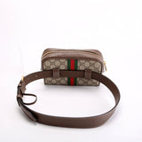 Gucci 517076 Mini Ophidia Belt Brown/Beige Bag