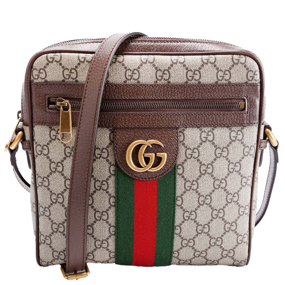 Gucci 547926 Ophidia Messenger Brown/Beige Bag