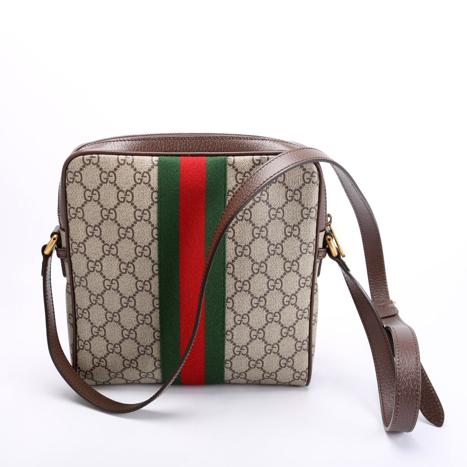 Gucci 547926 Ophidia Messenger Brown/Beige Bag