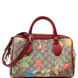 Gucci 409529 GG Tian Boston Small Red/Multicolor Bag