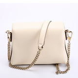 Gucci 607720 Interlock Small Crossbody Cream Bag