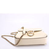 Gucci 607720 Interlock Small Crossbody Cream Bag