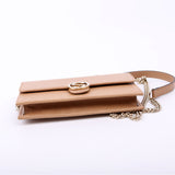 Gucci 615523 Interlocking GG WOC Calfskin Tan Bag