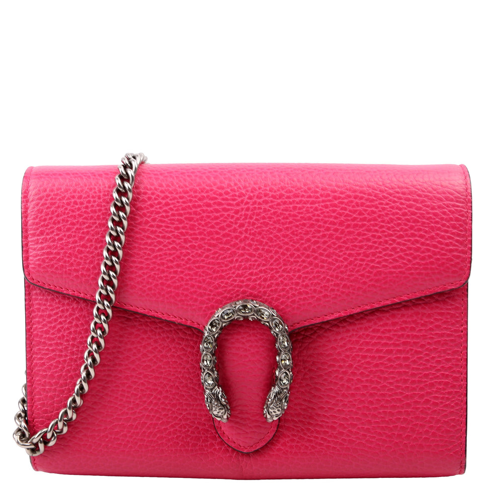 Gucci 401231 Dionysus Mini Wallet Pink Bag