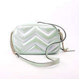 Gucci 447632 Marmont Small Leather Camera Iridescent Bag