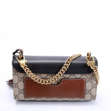 Gucci 735103 GG Supreme Padlock Mini Shoulder Bag