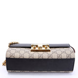 Gucci 735103 GG Supreme Padlock Mini Shoulder Bag