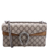 Gucci 499623 Dionysus Small GG Supreme Tan Bag