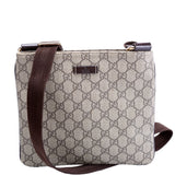 Gucci 201538 GG Super Flat Messenger Bag