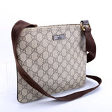 Gucci 201538 GG Super Flat Messenger Bag