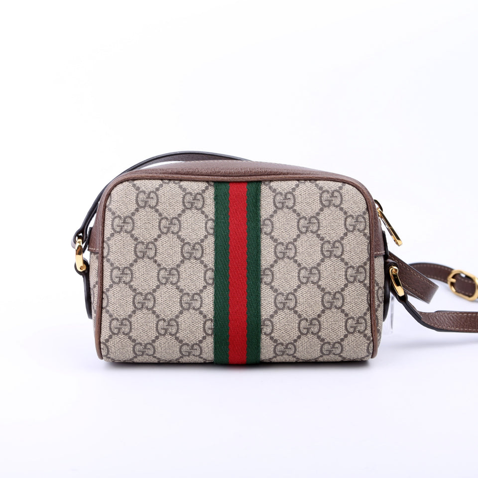 Gucci 517350 GG Supreme Mini Ophidia Bag