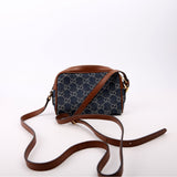 Gucci 517350 GG Denim Mini Ophidia Bag