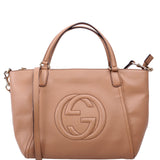 Gucci 369176 Soho Crossbody Tan Bag