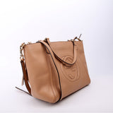Gucci 369176 Soho Crossbody Tan Bag