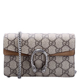 Gucci 476432 Dionysus GG Super Mini Tan Bag