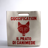 Gucci 415883 GG Embossed fication XL Tote Bag