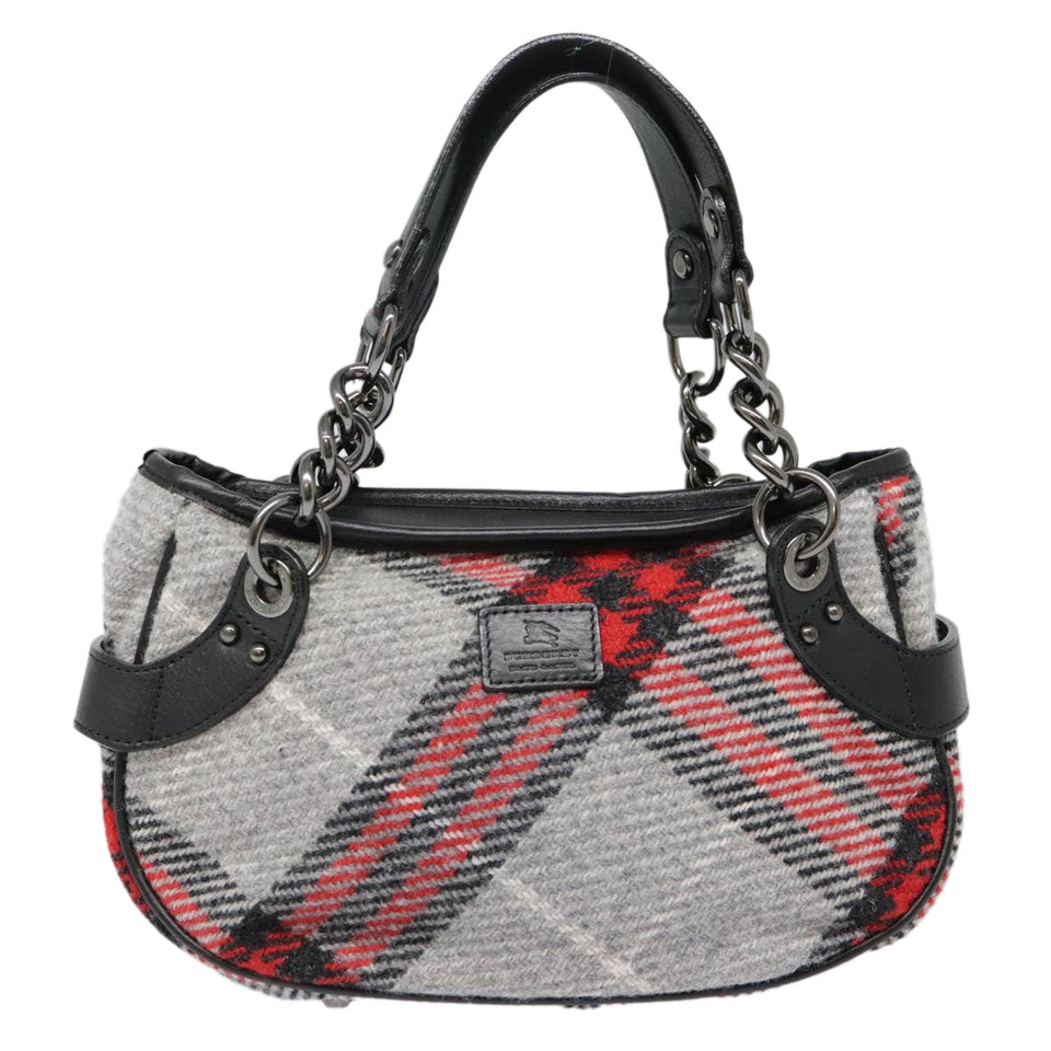 Burberry Nova Check Multicolour Wool Handbag ( )