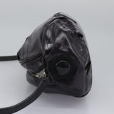 Burberry Blue Label Purple Patent Leather Shoulder Bag ( )