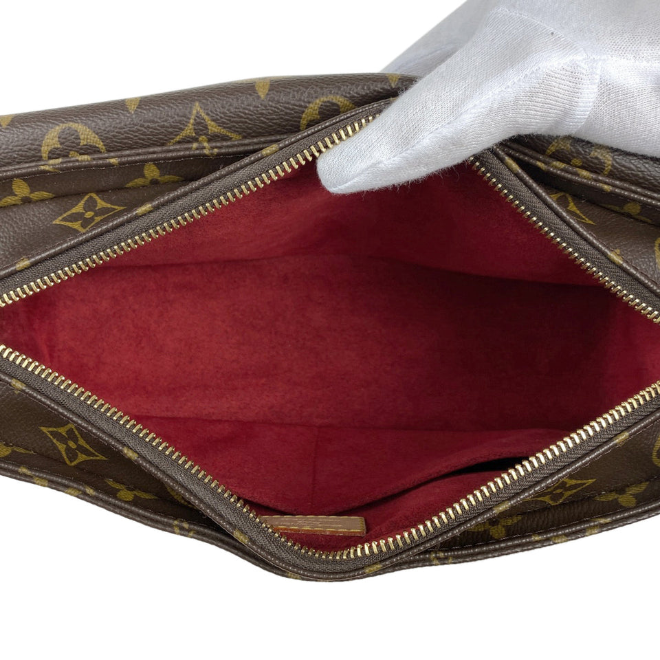 Louis Vuitton Viva Cite MM Shoulder Bag Monogram Brown