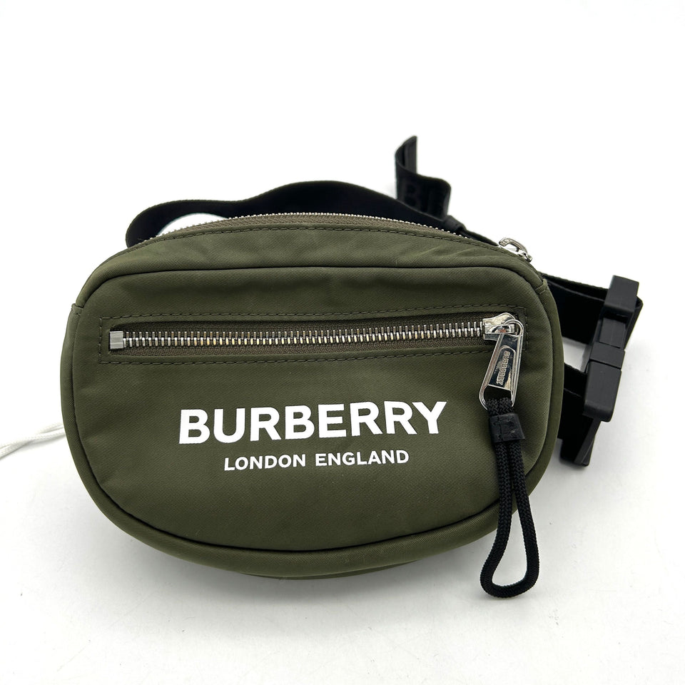 Luxury Burberry Cannon Waist Bag - Green Waist Bags, Bags - BUR276032 | The RealReal LA33283