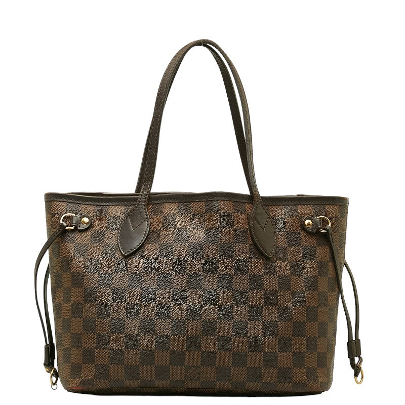 Louis Vuitton Damier Neverfull Tote Bag PVC/Leather Brown