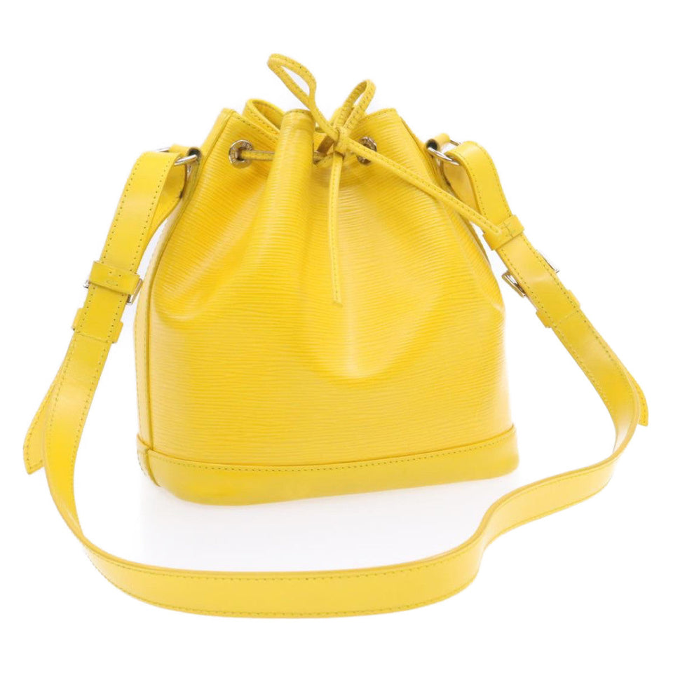 Louis Vuitton Epi Noe BB Shoulder Bag Yellow LV Auth 18421A