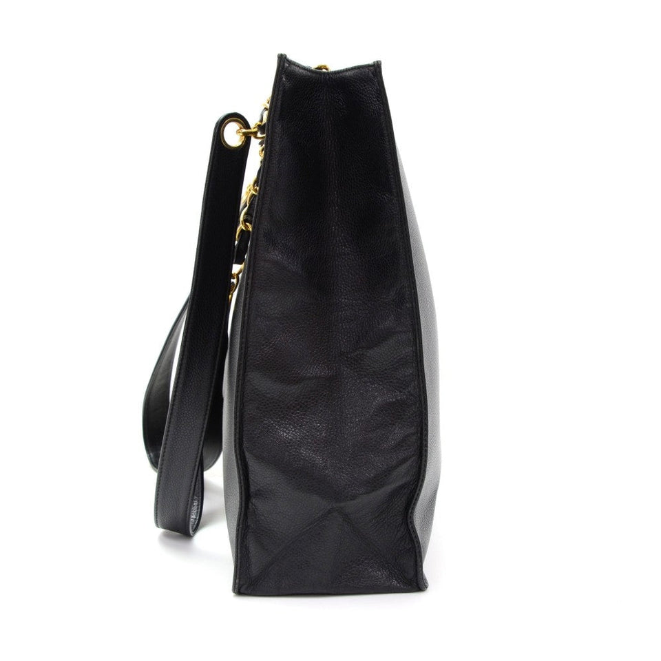 Chanel Grained Lambskin Leather XL Tote Bag