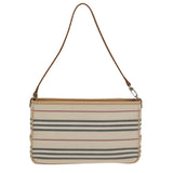 Burberry Nova Check Beige Canvas Shoulder Bag ( )