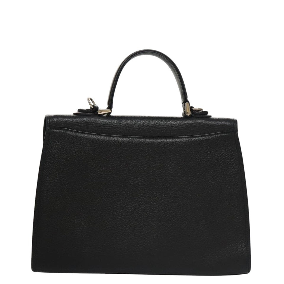 Burberry Black Leather Handbag ( )