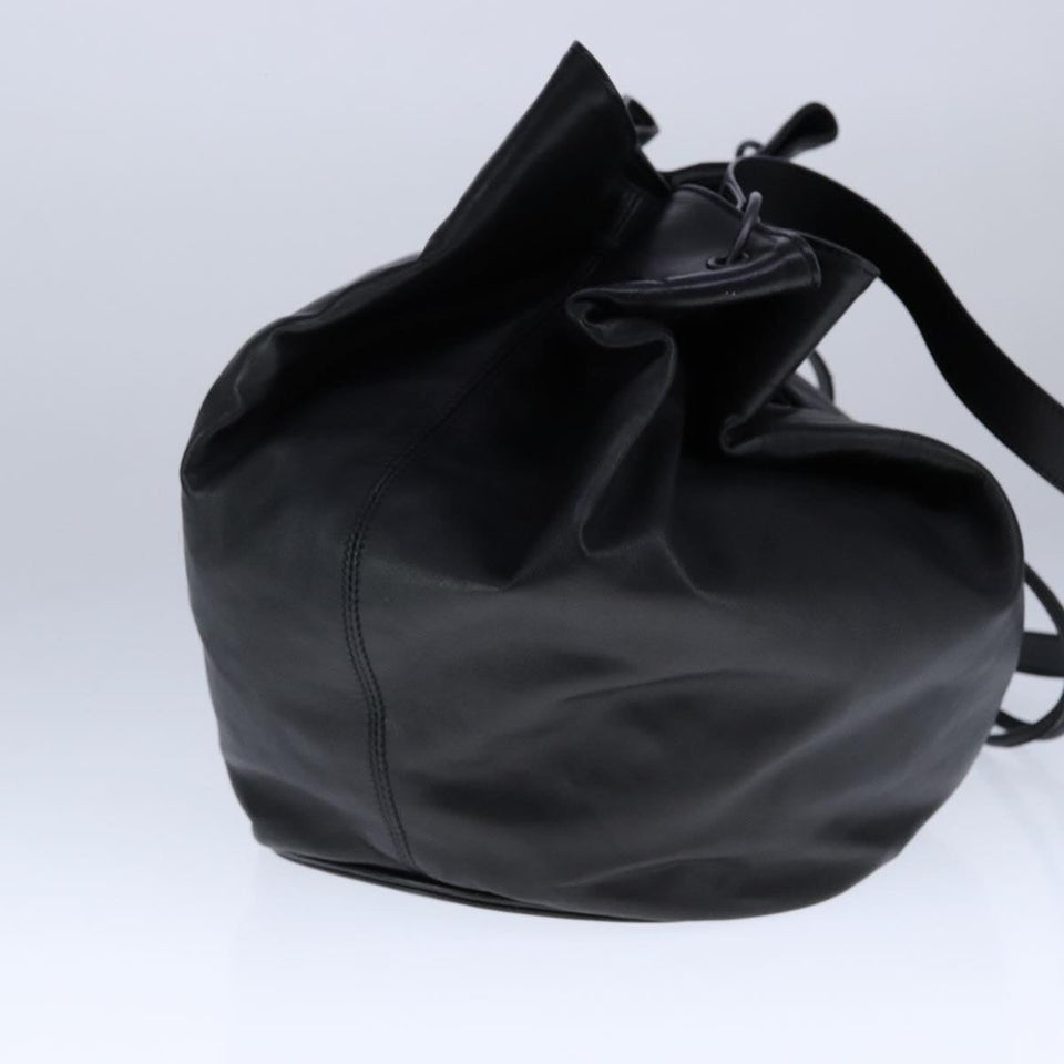 Burberry Black Leather Shoulder Bag ( )
