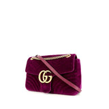 Gucci Quilted GG Mini Marmont MatelassÃ© Crossbody Bag