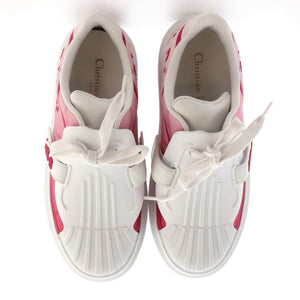 Women's Dior-ID Sneakers Leather with Terry Cloth