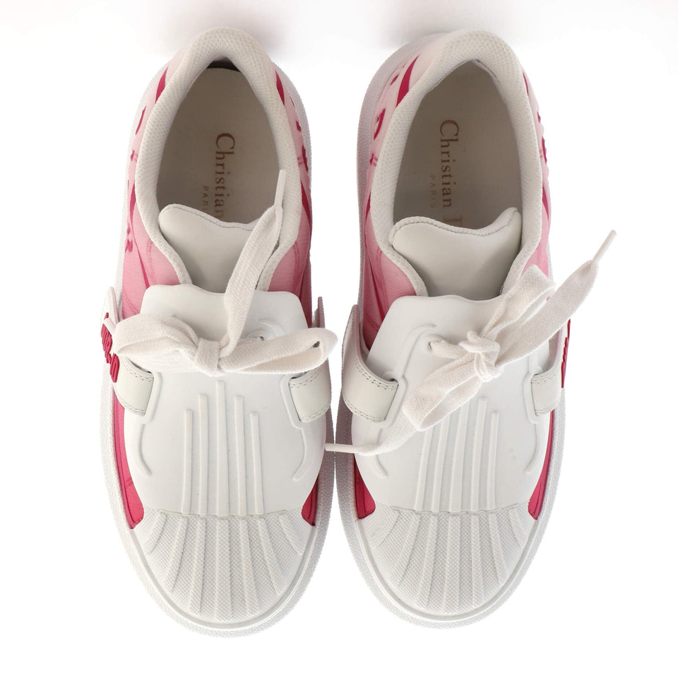 Women's Dior-ID Sneakers Leather with Terry Cloth
