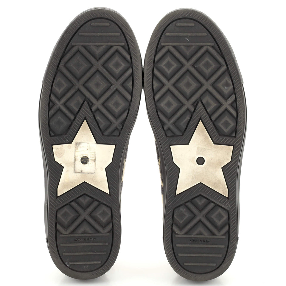 Women's Walk'N'Dior Sneakers Embroidered Canvas