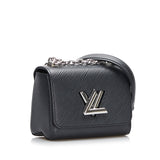 Louis Vuitton Epi Twist MM Black Handbag