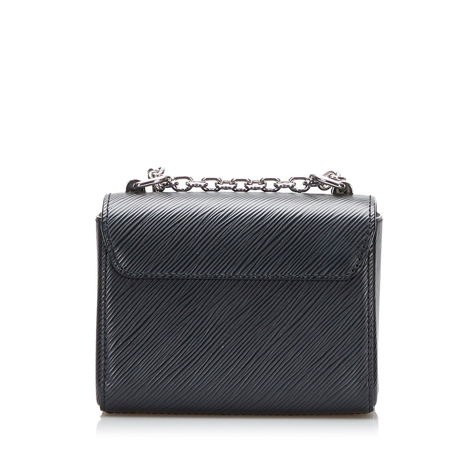 Louis Vuitton Epi Twist MM Black Handbag