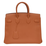 Hermes25cm Birkin Shadow Gold Swift Leather
