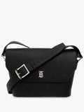 Luxury Burberry Small Leather Messenger Bag Black