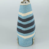 Burberry Blue Wicker Shoulder Bag ( )