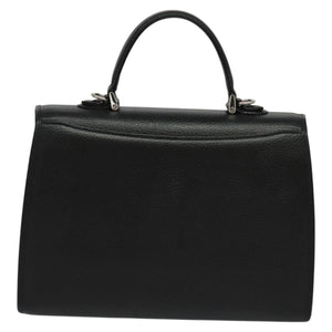Burberry Black Leather Handbag ( )