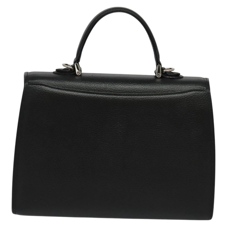 Burberry Black Leather Handbag ( )