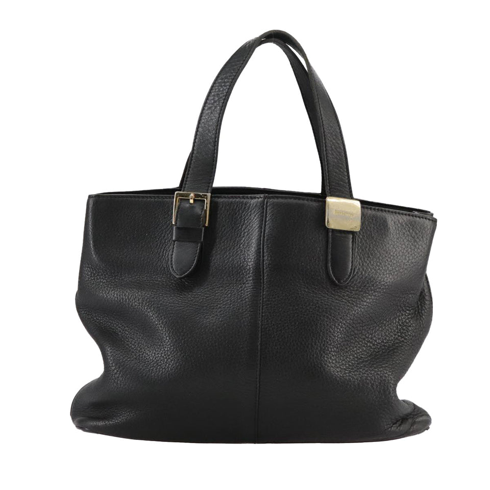 Burberry Black Leather Handbag ( )