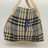 Burberry Blue Label Blue Nylon Handbag ( )