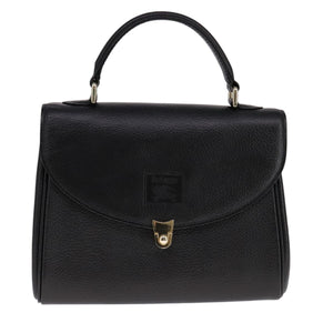 Burberry Black Leather Handbag ( )
