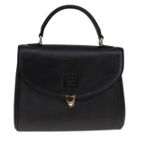 Burberry Black Leather Handbag ( )