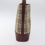 Burberry Nova Check Beige Canvas Shoulder Bag ( )
