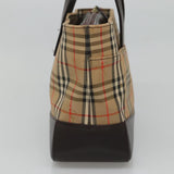 Burberry Nova Check Beige Canvas Handbag ( )