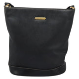Burberry Black Leather Shoulder Bag ( )